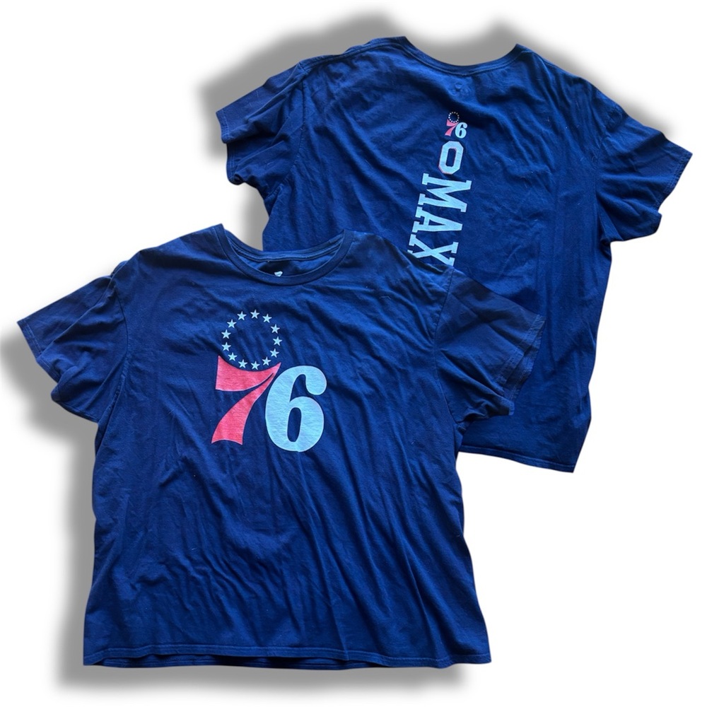 Fanatics Royal Blue 76 Graphic Short Sleeve Tee